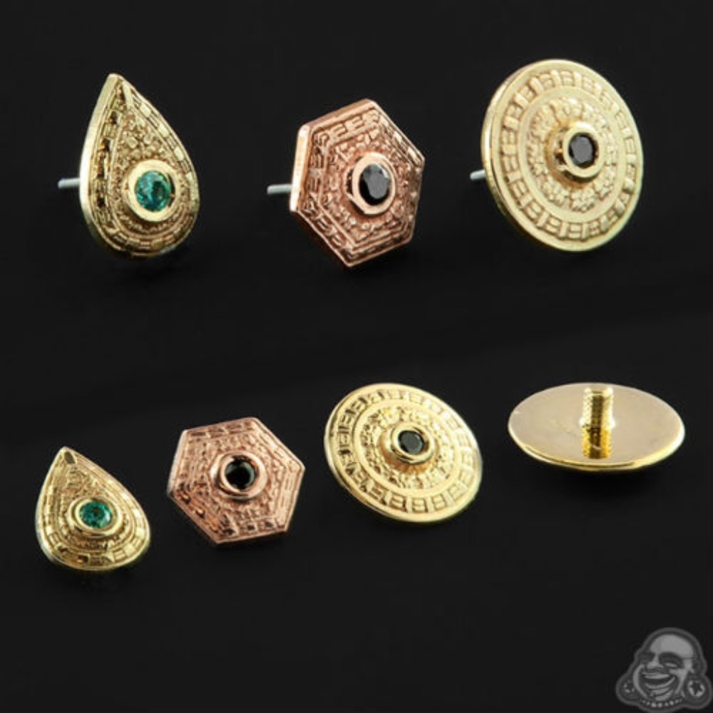 Body Gems 14k Gold Opal Hex Relic End new Sealed